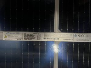 Panel Solar JA de 620 Vatios JAM66D45 LB, Módulos Bifaciales de Doble Vidrio Tipo N, Paneles Fotovoltaicos de 595W 600W 605W 610W 620W - Product Image 4