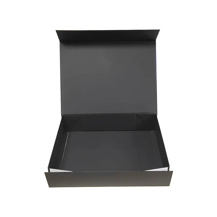 Várias especificações caixa de presente de vestuário magnética embalagem personalizada caixa de vestuário de luxo com logotipo