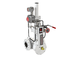 Actuador de Control Neumático VRG RCVC3000, Controlador de Círculo Rojo, Válvulas de Control Rotatorio Neumáticas de Alta Presión - Product Image 1