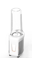 Mini blender 350W avec vitesse variable pour smoothie aux fruits et broyeur à glace Tritan pour usage domestique