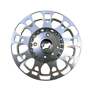 OEM/ODM-carrete de aluminio cnc de forjado profesional, alta calidad, servicio de mecanizado de fresado, mosca anodizada - Product Image 1