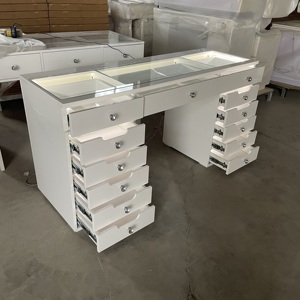 Bàn trang điểm phòng ngủ hiện đại có đèn, bán buôn từ nhà máy - Product Image 6