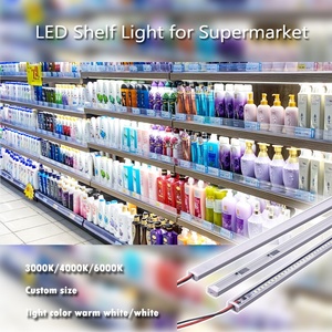 Tube lumineux LED sous-armoire magnétique DC12V/24V 2700-6500K, éclairage LED personnalisé pour étagères de magasin - Product Image 6