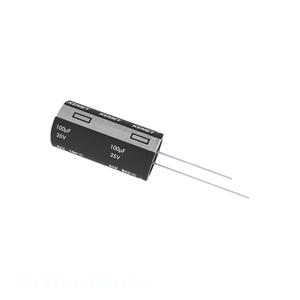 Original Through Hole ESY277M100AM7AA 270 uF CAP ALUM 270UF 20% 100V RADIAL Capacitor - Product Image 1