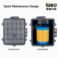 TENGHAO Vente en gros directe usine de boîtes de filtre à air pour moto, ensembles de filtres à air pour tricycle, pièces d'admission pour rickshaw toutes saisons