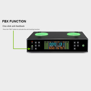FBX Feedback Suppression UHF Karaoke Microphone with USB Charging Wireless Rechargeable <strong>Function</strong> Professional Audio <strong>Mic</strong> - Product Image 3