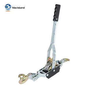 Treuil manuel <span class=keywords><strong>à</strong></span> <span class=keywords><strong>cliquet</strong></span> avec crochet en acier <span class=keywords><strong>à</strong></span> haute teneur en carbone de type Jis, anti-torsion, antidérapant, construction <span class=keywords><strong>à</strong></span> levier - Product Image 2