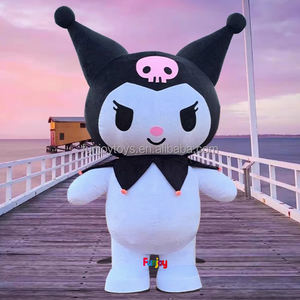 Disfraz De Mascota Inflable Gigante De Kuromi Y Melody Traje Inflable De Gato Personajes De Dibujos Animados Anime Cosplay Vestido Publicidad Carnaval - Product Image 3