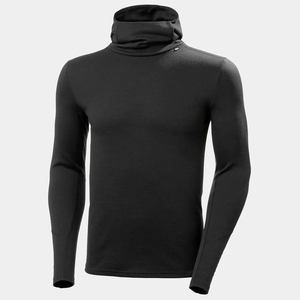 <span class=keywords><strong>Sous</strong></span>-vêtements thermiques en laine mérinos à manches longues imprimés pour homme avec capuche pour la <span class=keywords><strong>randonnée</strong></span>, le ski, couche de base sans couture, chaud - Product Image 2