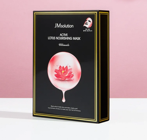 เจเอ็มโซลูชั่น แอคทีฟ โลตัส นอริชชิ่ง มาส์ก อัลติเมท มาส์กหน้าเกาหลี บำรุงผิวหน้า ช่วยเติมความชุ่มชื้น ขายส่ง 1 ชุด 10 ชิ้น - Product Image 2