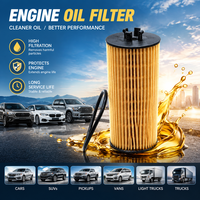 Filtre à huile moteur automobile A2781800009, élément filtrant en papier plissé pour M133 M139, fabricant professionnel, fournisseur de pièces détachées
