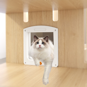 Villa pour chat en bois moderne de luxe, <span class=keywords><strong>château</strong></span> spacieux pour animaux de compagnie d'intérieur, maison pour animaux de compagnie en bois massif durable, écologique, imperméable, utilisation à long terme - Product Image 5