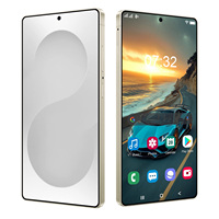 Smartphone S25 Ultra 5G, écran HD 7,3 pouces, processeur Deca Core, Android 15, appareil photo 108MP, batterie 8800mAh, double SIM
