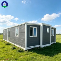 Maison préfabriquée en conteneur de 40 pieds pour les États-Unis, 1 unité par conteneur 40HQ, pas de volume de fret inutile, homologué CE, toutes les couleurs RAL disponibles