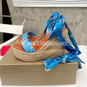 <span class=keywords><strong>Sandali</strong></span> da spiaggia Casual da <span class=keywords><strong>donna</strong></span> con fondo rosso firmate con zeppa con zeppa <span class=keywords><strong>sandali</strong></span> intrecciati <span class=keywords><strong>in</strong></span> <span class=keywords><strong>corda</strong></span> - Product Image 5