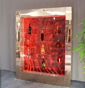 H200XW150cm Luxe <span class=keywords><strong>bulle</strong></span> d'eau affichant armoire barre arrière casier à vin - Product Image 3