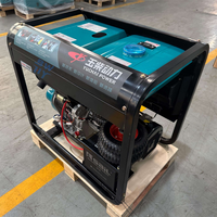 Générateur diesel silencieux refroidi par air à faible consommation de carburant 10 kW avec télécommande, double tension 400/230 V, démarrage électrique, 50/60 Hz