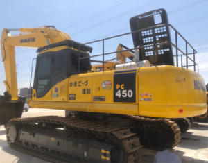 รถขุดมือสอง 45 ตัน ราคาถูก คุณภาพสูง รถขุดมือสอง Komatsu PC450 สภาพเก้าสิบเปอร์เซ็นต์ - Product Image 2