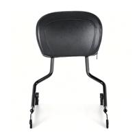 Respaldo de pasajero desmontable de hierro con cojín para motocicletas Touring Street Glide Road King 2009-2025