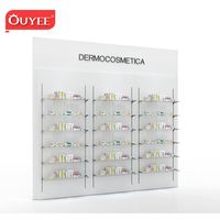 Étagères de supermarché en MDF robustes, unités d'étagères de pharmacie, garantie 3 ans, présentoirs gondoles de haute qualité, marque OUYEE