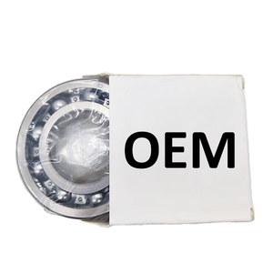 OEM personalizado de fábrica Original 608 6200 6201 6202 6203 ZZ 2RS ABIERTO Rodamiento rígido de bolas <span class=keywords><strong>Baleros</strong></span> Industria Roulement de una sola fila - Product Image 1