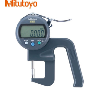 Mitutoyo Digital <b>Thickness</b> Gauge 10mm 0.01mm High Accuracy Pin Gauge For Paper Film Measurement - Product Image 1