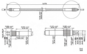 200-1200nm uv-visible-Nir quang phổ Cáp surfiber/OEM UV thạch anh sợi quang vá dây sma905/fsma/FC ST nối - Product Image 3