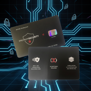 Bloqueador RFID <span class=keywords><strong>de</strong></span> Pago Personalizado <span class=keywords><strong>de</strong></span> 13.56MHz, <span class=keywords><strong>Tarjeta</strong></span> NFC <span class=keywords><strong>de</strong></span> PVC del Tamaño <span class=keywords><strong>de</strong></span> una <span class=keywords><strong>Tarjeta</strong></span> <span class=keywords><strong>de</strong></span> Crédito CR80, Anti-Skimmer - Product Image 1