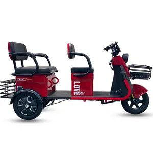 New Model Folded 3 Wheels Electric Scooter 500 W Leisure Electric Tricycles For The Elderly Mini Electric Motorcycle