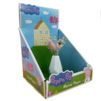 Empaque de Cartón Corrugado para Juguetes y Muñecas, con Laminación Brillante, Personalizado, de Lujo, con Materiales Reciclados, para Venta al por Mayor, PDQ