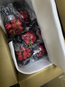 Hoa hồng nhân tạo màu đỏ hồng mãi mãi, quà tặng ngày Valentine, bó 9 bông hoa hồng 2025, hoa hồng bảo quản, xà phòng hoa nhân tạo 2025 - Product Image 2
