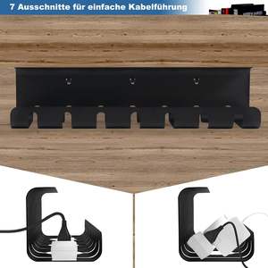 Cable Duct <b>Desk</b> Cable Management <b>Desk</b> Cable Management Under <b>Desk</b> Includes Accessories Mail Order Packing - Product Image 2