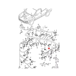 Capteur de position d'arbre à cames à <span class=keywords><strong>3</strong></span> broches Capteur de position de vilebrequin Bouchon de <span class=keywords><strong>pompe</strong></span> à <span class=keywords><strong>huile</strong></span> haute pression Bouchon de faisceau 3B0973703G 3B0973703G - Product Image 6