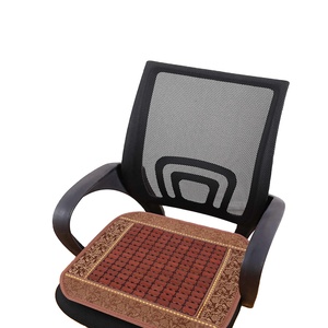 Cojín de Bambú para Silla de Oficina, Alfombrilla de Bambú Antideslizante para Silla de Computadora, Alfombrilla Refrescante de Bambú para Auto, Cojín Transpirable para Respaldo - Product Image 3