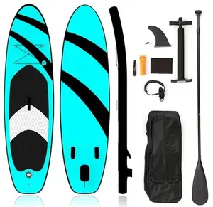 Hot on Sale Aufblasbares Paddle Board Stand Up Surfing SUP Board mit kostenlosem Zubehör