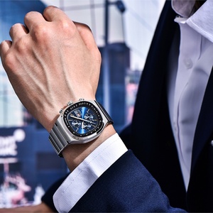 Reloj de Cuarzo para Hombre PAGANI DESIGN Nuevo PD1819, 40 mm, Zafiro, Acero Inoxidable, Resistente al Agua, Luminoso, C3, Cronógrafo, Reloj Hombre - Product Image 5