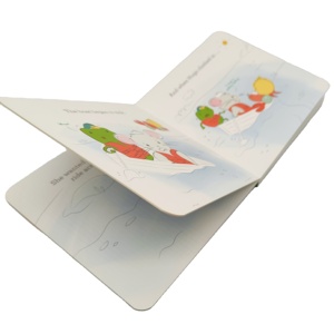 Libro Cartonato con Stampa Personalizzata, Rilegatura Perfetta, Cartone Spesso, Laminazione in Film e Carta Offset per Giocattoli Animali per Bambini CN;GUA - Product Image 6