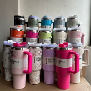 <span class=keywords><strong>Gobelet</strong></span> isotherme en acier inoxydable 40 oz original 1:1, tasse <span class=keywords><strong>de</strong></span> <span class=keywords><strong>voyage</strong></span> pour voiture, <span class=keywords><strong>thermos</strong></span> avec couvercle et paille - Product Image 2