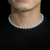 Bracelet tennis de luxe en argent sterling 925 pour femmes et hommes, 2 mm-6 mm, moissanite VVS cultivée en laboratoire, bijoux tendance