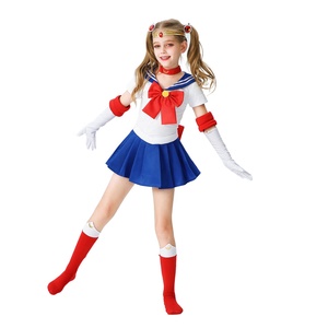 Disfraz de <span class=keywords><strong>Anime</strong></span> de Halloween para Mujeres y Niñas, Uniforme Inspirado en Sailor Moon con Accesorios - Product Image 2