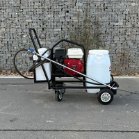 Vente directe d'usine TOSH Mini pulvérisateur à main de bitume avec tube de pulvérisation de 10 m de longueur