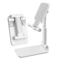 Support Réglable en Silicone pour Tableau de Bord et Bureau iPad Téléphone Portable, Pliable et Antidérapant, Boîte à Logo Personnalisé, Utilisation Portable à Domicile