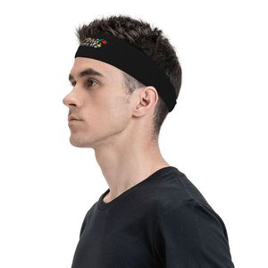 Fascia per Capelli JX <span class=keywords><strong>Nera</strong></span> e Bianca ad Asciugatura Rapida, Personalizzabile, per Uomo e <span class=keywords><strong>Donna</strong></span>, per Corsa, Calcio, Palestra, Fascia Assorbente, <span class=keywords><strong>Bandana</strong></span> Etnica - Product Image 4