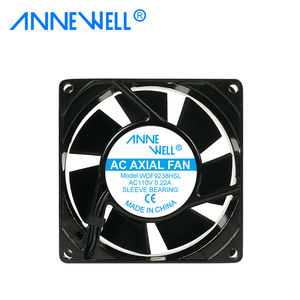 Kipas aksial AC, 92x92x38mm 220V/230V AC dengan 2 bantalan bola 92mm AC kipas pendingin aksial 9238 kipas AC untuk peralatan industri - Product Image 2