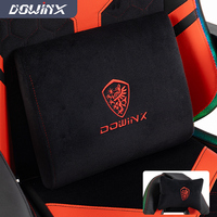 Échantillon gratuit Chaise de jeu de bureau RVB avec repose-pieds en tissu respirant Chaise de jeu Silla Chaise d'ordinateur RGB Racing Gamer