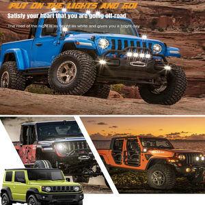 Projecteur LED carré 135W pour voiture, phare de travail étanche à faisceau haut/bas clignotant, <span class=keywords><strong>prix</strong></span> de gros - Product Image 6