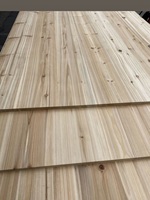 Panneau en bois massif de cèdre chinois aromatique et de sapin chinois, assemblé par joint de doigt et collé sur le côté, pour mur et plafond de sauna