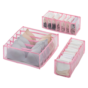 Pack of 3 Foldable Closet Organizers and <b>Storage</b> Dresser Drawer Dividers Drawer Organizer Clothes - Product Image 2