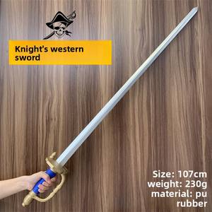 ดาบโฟมฮาโลวีนขายส่งจากโรงงาน ชุดดาบของเล่นเหมือนจริง ปลอดภัย น้ำหนักเบา อุปกรณ์ประกอบคอสเพลย์ - Product Image 1