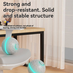 Cane da compagnia ricaricabile a movimento rotante interattivo che gioca a palla da salto intelligente per animali domestici resistente al morso - Product Image 2
